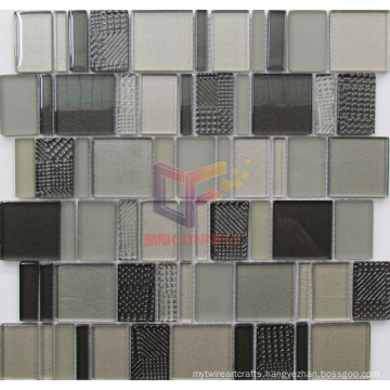 Mixed Size Combined Crystal Mosaic Tile (CFC635)